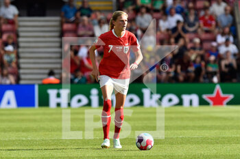 2022-07-11 - Carina Wenninger (7) of Austria during the UEFA Women's Euro 2022, Group A football match between Austria and Northern Ireland on July 11, 2022 at the St Mary's Stadium in Southampton, England - FOOTBALL - WOMEN'S EURO 2022 - AUSTRIA V NORTHERN IRELAND - UEFA EUROPEAN - SOCCER