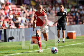 2022-07-11 - Julia Hickelsberger-Fuller (18) of Austria during the UEFA Women's Euro 2022, Group A football match between Austria and Northern Ireland on July 11, 2022 at the St Mary's Stadium in Southampton, England - FOOTBALL - WOMEN'S EURO 2022 - AUSTRIA V NORTHERN IRELAND - UEFA EUROPEAN - SOCCER