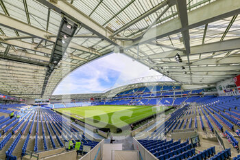 2022-07-11 - General inside view during the UEFA Women's Euro 2022, Group A football match between England and Norway on July 11, 2022 at the American Express Community Stadium in Brighton and Hove, England - FOOTBALL - WOMEN'S EURO 2022 - ENGLAND V NORWAY - UEFA EUROPEAN - SOCCER