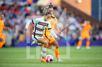 2022-07-13 - Portugal Midfielder Tatiana Pinto (11) during the UEFA Women's Euro 2022, Group C football match between Netherlands and Portugal on July 13, 2022 at Leigh Sports Village in Leigh, England - FOOTBALL - WOMEN'S EURO 2022 - NETHERLANDS V PORTUGAL - UEFA EUROPEAN - SOCCER