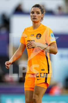 2022-07-13 - Dominique Janssen of Netherlands (20) during the UEFA Women's Euro 2022, Group C football match between Netherlands and Portugal on July 13, 2022 at Leigh Sports Village in Leigh, England - FOOTBALL - WOMEN'S EURO 2022 - NETHERLANDS V PORTUGAL - UEFA EUROPEAN - SOCCER