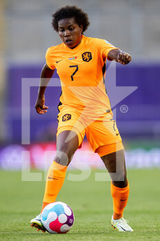 2022-07-13 - Lineth Beerensteyn of Netherlands (7) during the UEFA Women's Euro 2022, Group C football match between Netherlands and Portugal on July 13, 2022 at Leigh Sports Village in Leigh, England - FOOTBALL - WOMEN'S EURO 2022 - NETHERLANDS V PORTUGAL - UEFA EUROPEAN - SOCCER