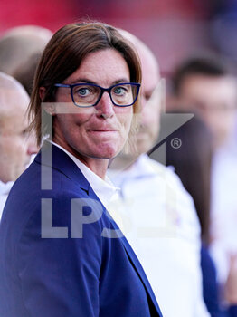 2022-07-14 - Coach Corinne Diacre of France during the UEFA Women's Euro 2022, Group D football match between France and Belgium on July 14, 2022 at New York Stadium in Rotherham, England - FOOTBALL - WOMEN'S EURO 2022 - FRANCE V BELGIUM - UEFA EUROPEAN - SOCCER