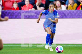 2022-07-14 - Sakina Karchaoui of France during the UEFA Women's Euro 2022, Group D football match between France and Belgium on July 14, 2022 at New York Stadium in Rotherham, England - FOOTBALL - WOMEN'S EURO 2022 - FRANCE V BELGIUM - UEFA EUROPEAN - SOCCER