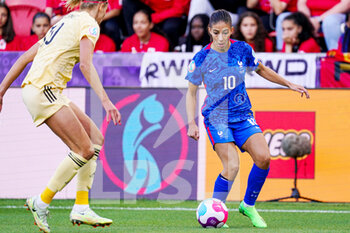 2022-07-14 - Clara Mateo of France during the UEFA Women's Euro 2022, Group D football match between France and Belgium on July 14, 2022 at New York Stadium in Rotherham, England - FOOTBALL - WOMEN'S EURO 2022 - FRANCE V BELGIUM - UEFA EUROPEAN - SOCCER