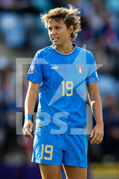 2022-07-14 - Italy Forward Valentina Giacinti (19) during the UEFA Women's Euro 2022, Group D football match between Italy and Iceland on July 14, 2022 at Manchester City Academy Stadium in Manchester, England - FOOTBALL - WOMEN'S EURO 2022 - ITALY V ICELAND - UEFA EUROPEAN - SOCCER