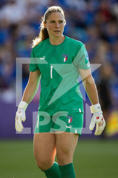 2022-07-14 - Italy Goalkeeper Laura Giuliani during the UEFA Women's Euro 2022, Group D football match between Italy and Iceland on July 14, 2022 at Manchester City Academy Stadium in Manchester, England - FOOTBALL - WOMEN'S EURO 2022 - ITALY V ICELAND - UEFA EUROPEAN - SOCCER