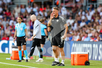 2022-07-15 - Kenny Shiels, coach of Northern Ireland during the UEFA Women's Euro 2022, Group A football match between Northern Ireland and England on July 15, 2022 at the St Mary's Stadium in Southampton, England - FOOTBALL - WOMEN'S EURO 2022 - NORTHERN IRELAND V ENGLAND - UEFA EUROPEAN - SOCCER