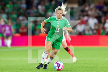 2022-07-15 - Kelsie Burrows of Northern Ireland during the UEFA Women's Euro 2022, Group A football match between Northern Ireland and England on July 15, 2022 at the St Mary's Stadium in Southampton, England - FOOTBALL - WOMEN'S EURO 2022 - NORTHERN IRELAND V ENGLAND - UEFA EUROPEAN - SOCCER