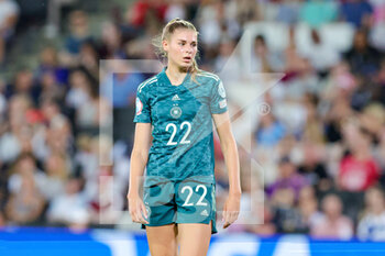 2022-07-16 - Jule Brand of Germany during the UEFA Women's Euro 2022, Group B football match between Finland and Germany on July 16, 2022 at Stadium MK in Milton Keynes, England - FOOTBALL - WOMEN'S EURO 2022 - FINLAND V GERMANY - UEFA EUROPEAN - SOCCER