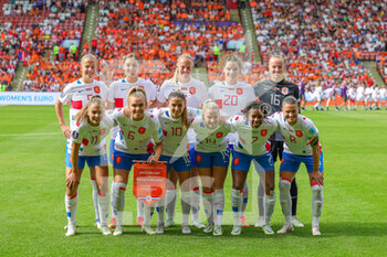 2022-07-17 - Team of Netherlands during the UEFA Women's Euro 2022, Group C football match between Switzerland and Netherlands on July 17, 2022 at Bramall Lane in Sheffield, England - FOOTBALL - WOMEN'S EURO 2022 - SWITZERLAND V NETHERLANDS - UEFA EUROPEAN - SOCCER