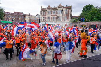 2022-07-23 - Fans of the Netherland during the UEFA Women's Euro 2022, quarter final football match between France and Netherlands on July 23, 2022 at New York Stadium in Rotherham, England - FOOTBALL - WOMEN'S EURO 2022 - 1/4 - FRANCE V NETHERLANDS - UEFA EUROPEAN - SOCCER