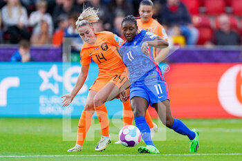 2022-07-23 - Jackie Groenen of the Netherlands, Kadidiatou Diani of France during the UEFA Women's Euro 2022, quarter final football match between France and Netherlands on July 23, 2022 at New York Stadium in Rotherham, England - FOOTBALL - WOMEN'S EURO 2022 - 1/4 - FRANCE V NETHERLANDS - UEFA EUROPEAN - SOCCER