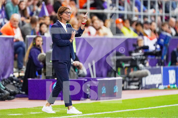 2022-07-23 - Coach Corinne Diacre of France during the UEFA Women's Euro 2022, quarter final football match between France and Netherlands on July 23, 2022 at New York Stadium in Rotherham, England - FOOTBALL - WOMEN'S EURO 2022 - 1/4 - FRANCE V NETHERLANDS - UEFA EUROPEAN - SOCCER