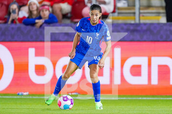 2022-07-23 - Clara Mateo of France during the UEFA Women's Euro 2022, quarter final football match between France and Netherlands on July 23, 2022 at New York Stadium in Rotherham, England - FOOTBALL - WOMEN'S EURO 2022 - 1/4 - FRANCE V NETHERLANDS - UEFA EUROPEAN - SOCCER