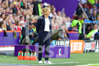 2022-07-26 - Coach Sarina Wiegman of England during the UEFA Women's Euro 2022, semi final football match between England and Sweden on July 26, 2022 at Bramall Lane in Sheffield, England - FOOTBALL - WOMEN'S EURO 2022 - 1/2 - ENGLAND V SWEDEN - UEFA EUROPEAN - SOCCER