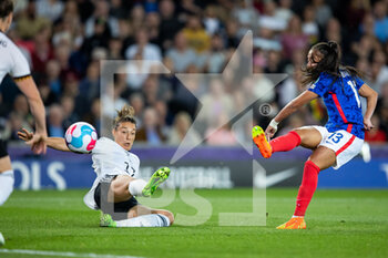 2022-07-27 - Selma Bacha of France during the UEFA Women's Euro 2022, semi final football match between Germany and France on July 27, 2022 at stadium:mk in Milton Keynes, England - FOOTBALL - WOMEN'S EURO 2022 - 1/2 - GERMANY V FRANCE - UEFA EUROPEAN - SOCCER