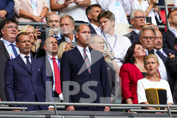 2022-07-31 - Prince William during the UEFA Women's Euro 2022, Final football match between England and Germany on July 31, 2022 at Wembley Stadium in London, England - FOOTBALL - WOMEN'S EURO 2022 - FINAL - ENGLAND V GERMANY - UEFA EUROPEAN - SOCCER