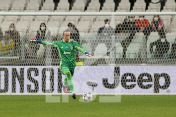 2022-03-23 - Pauline Peyraud Magnin (Juventus Women) goalkeeper - JUVENTUS WOMEN VS OLYMPIQUE LYONNAIS - UEFA CHAMPIONS LEAGUE WOMEN - SOCCER