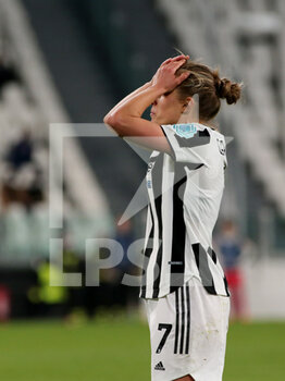 2022-03-23 - Valentina Cernoia (Juventus Women) disappointed - JUVENTUS WOMEN VS OLYMPIQUE LYONNAIS - UEFA CHAMPIONS LEAGUE WOMEN - SOCCER