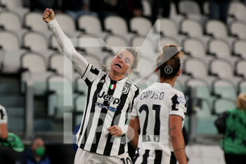 2022-03-23 - Cristiana Girelli (Juventus Women) celebrates the goal - JUVENTUS WOMEN VS OLYMPIQUE LYONNAIS - UEFA CHAMPIONS LEAGUE WOMEN - SOCCER
