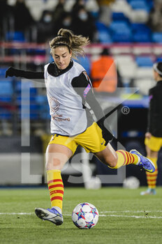 2022-03-22 - 20.03.2022, Madrid, Spain. Alexia Putellas Futbol Club Barcelona warming up during the UEFA Women's Champions League match between Real Madrid and FC Barcelona at Estadio Alfredo Di Stefano on 20 March 2022 in Madrid Spain. - REAL MADRID VS FC BARCELONA - UEFA CHAMPIONS LEAGUE WOMEN - SOCCER
