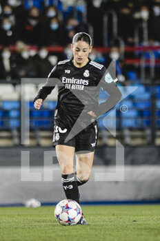 2022-03-22 - 20.03.2022, Madrid, Spain. Esther Gonzalez of Real Madrid CF Femenino runs with the ball during the UEFA Women's Champions League match between Real Madrid and FC Barcelona at Estadio Alfredo Di Stefano on 20 March 2022 in Madrid Spain. - REAL MADRID VS FC BARCELONA - UEFA CHAMPIONS LEAGUE WOMEN - SOCCER