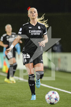 2022-03-22 - 20.03.2022, Madrid, Spain. Sofie Svava of Real Madrid CF Femenino chases the ball  during the UEFA Women's Champions League match between Real Madrid and FC Barcelona at Estadio Alfredo Di Stefano on 20 March 2022 in Madrid Spain. - REAL MADRID VS FC BARCELONA - UEFA CHAMPIONS LEAGUE WOMEN - SOCCER