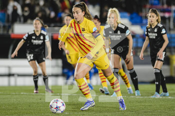2022-03-22 - 20.03.2022, Madrid, Spain. Alexia Putellas of FC Barcelona attempts a free kick for score her goal during the UEFA Women's Champions League match between Real Madrid and FC Barcelona at Estadio Alfredo Di Stefano on 20 March 2022 in Madrid Spain. - REAL MADRID VS FC BARCELONA - UEFA CHAMPIONS LEAGUE WOMEN - SOCCER