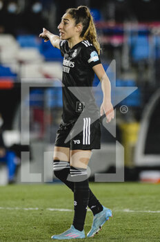 2022-03-22 - 20.03.2022, Madrid, Spain. Olga Carmona of Real Madrid CF Femenino gestures during the UEFA Women's Champions League match between Real Madrid and FC Barcelona at Estadio Alfredo Di Stefano on 20 March 2022 in Madrid Spain. - REAL MADRID VS FC BARCELONA - UEFA CHAMPIONS LEAGUE WOMEN - SOCCER