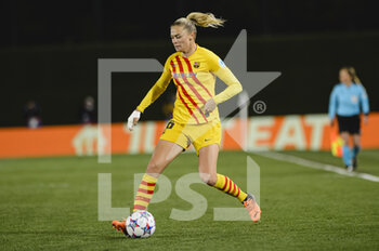 2022-03-22 - 20.03.2022, Madrid, Spain. Ana Crnogorcevic Futbol Club Barcelona controls the ball  during the UEFA Women's Champions League match between Real Madrid and FC Barcelona at Estadio Alfredo Di Stefano on 20 March 2022 in Madrid Spain. - REAL MADRID VS FC BARCELONA - UEFA CHAMPIONS LEAGUE WOMEN - SOCCER