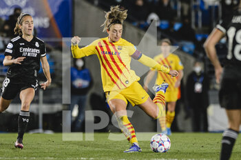 2022-03-22 - 20.03.2022, Madrid, Spain. Alexia Putellas Futbol Club Barcelona attempts a kick during the UEFA Women's Champions League match between Real Madrid and FC Barcelona at Estadio Alfredo Di Stefano on 20 March 2022 in Madrid Spain. - REAL MADRID VS FC BARCELONA - UEFA CHAMPIONS LEAGUE WOMEN - SOCCER