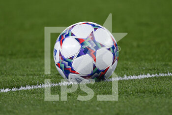 2022-03-30 - Illustration picture shows the official Adidas Champions League ball during the UEFA Women's Champions League, Quarter-finals, 2nd leg football match between Paris Saint-Germain (PSG) and FC Bayern Munich (Munchen) on March 30, 2022 at Parc des Princes stadium in Paris, France - PARIS SAINT-GERMAIN (PSG) VS BAYERN MUNICH - UEFA CHAMPIONS LEAGUE WOMEN - SOCCER