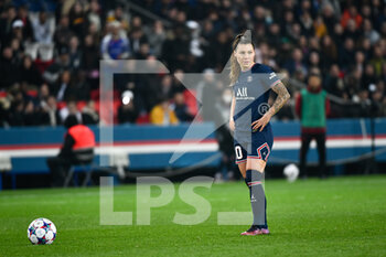 2022-03-30 - Ramona Bachmann of PSG is about to take a free kick during the UEFA Women's Champions League, Quarter-finals, 2nd leg football match between Paris Saint-Germain (PSG) and FC Bayern Munich (Munchen) on March 30, 2022 at Parc des Princes stadium in Paris, France - PARIS SAINT-GERMAIN (PSG) VS BAYERN MUNICH - UEFA CHAMPIONS LEAGUE WOMEN - SOCCER