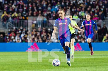 2022-03-30 - Caroline Graham of FC Barcelona during the UEFA Women's Champions League, Quarter-finals, 2nd leg football match between FC Barcelona and Real Madrid CF on March 30, 2022 at Camp Nou stadium in Barcelona, Spain - FC BARCELONA VS REAL MADRID CF - UEFA CHAMPIONS LEAGUE WOMEN - SOCCER