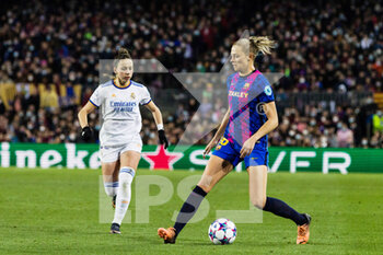 2022-03-30 - Fridolina Rolfo of FC Barcelona during the UEFA Women's Champions League, Quarter-finals, 2nd leg football match between FC Barcelona and Real Madrid CF on March 30, 2022 at Camp Nou stadium in Barcelona, Spain - FC BARCELONA VS REAL MADRID CF - UEFA CHAMPIONS LEAGUE WOMEN - SOCCER