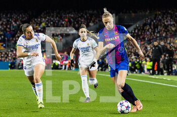 2022-03-30 - Fridolina Rolfo of FC Barcelona during the UEFA Women's Champions League, Quarter-finals, 2nd leg football match between FC Barcelona and Real Madrid CF on March 30, 2022 at Camp Nou stadium in Barcelona, Spain - FC BARCELONA VS REAL MADRID CF - UEFA CHAMPIONS LEAGUE WOMEN - SOCCER
