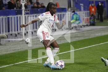 2022-03-31 - Griedge MBOCK of Lyon during the UEFA Women's Champions League, Quarter-finals, 2nd leg football match between Olympique Lyonnais (Lyon) and Juventus FC on March 31, 2022 at Groupama stadium in Decines-Charpieu near Lyon, France - OLYMPIQUE LYONNAIS (LYON) VS JUVENTUS FC - UEFA CHAMPIONS LEAGUE WOMEN - SOCCER