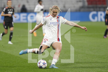 2022-03-31 - Lindsey HORAN of Lyon during the UEFA Women's Champions League, Quarter-finals, 2nd leg football match between Olympique Lyonnais (Lyon) and Juventus FC on March 31, 2022 at Groupama stadium in Decines-Charpieu near Lyon, France - OLYMPIQUE LYONNAIS (LYON) VS JUVENTUS FC - UEFA CHAMPIONS LEAGUE WOMEN - SOCCER
