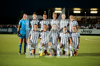 2022-08-18 - Juventus Women  team during the football match Juventus Women and Racing Fc Union of the first qualifying round of the Uefa Women’s Champions League on August 18, 2022 at Juventus Training Ground, Turin, Italy. Photo Nderim Kaceli - JUVENTUS WOMEN VS RACING UNION - UEFA CHAMPIONS LEAGUE WOMEN - SOCCER
