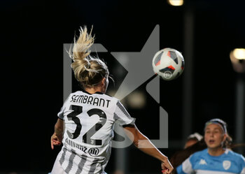 2022-08-18 - Linda Biagitta Sembrant of Juventus Women during the football match Juventus Women and Racing Fc Union of the first qualifying round of the Uefa Women’s Champions League on August 18, 2022 at Juventus Training Ground, Turin, Italy. Photo Nderim Kaceli - JUVENTUS WOMEN VS RACING UNION - UEFA CHAMPIONS LEAGUE WOMEN - SOCCER