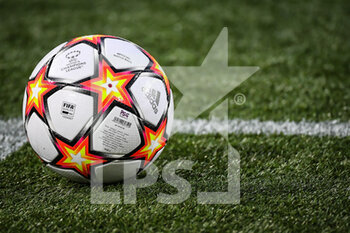21/09/2022 - Illustration of the Adidas match ball during the UEFA Women's Champions League, football match between Paris Saint-Germain and BK Hacken on September 21, 2022 at Jean Bouin stadium in Paris, France - FOOTBALL - WOMEN'S CHAMPIONS LEAGUE - PARIS SG V HACKEN - UEFA CHAMPIONS LEAGUE WOMEN - CALCIO