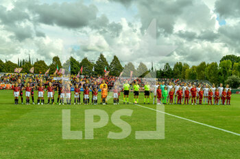 2022-09-29 - Line up during the UEFA Women’s Champions League 2022/23 match between AS Roma vs Sparta Praha at the Tre Fontane stadium on 29 September 2022. - ROMA WOMEN VS ATHLETIC CLUB SPARTA PRAHA FOTBAL - UEFA CHAMPIONS LEAGUE WOMEN - SOCCER