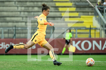 2022-09-29 - Camelia Ceasar (AS Roma Women) during the UEFA Women’s Champions League 2022/23 match between AS Roma vs Sparta Praha at the Tre Fontane stadium on 29 September 2022. - ROMA WOMEN VS ATHLETIC CLUB SPARTA PRAHA FOTBAL - UEFA CHAMPIONS LEAGUE WOMEN - SOCCER