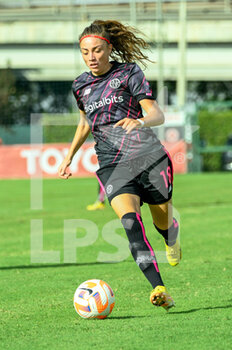 2022-09-29 - Benedetta Glionna (AS Roma Women) during the UEFA Women’s Champions League 2022/23 match between AS Roma vs Sparta Praha at the Tre Fontane stadium on 29 September 2022. - ROMA WOMEN VS ATHLETIC CLUB SPARTA PRAHA FOTBAL - UEFA CHAMPIONS LEAGUE WOMEN - SOCCER