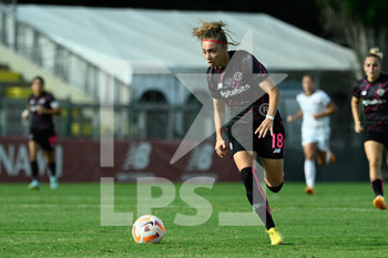 2022-09-29 - Benedetta Glionna (AS Roma Women) during the UEFA Women’s Champions League 2022/23 match between AS Roma vs Sparta Praha at the Tre Fontane stadium on 29 September 2022. - ROMA WOMEN VS ATHLETIC CLUB SPARTA PRAHA FOTBAL - UEFA CHAMPIONS LEAGUE WOMEN - SOCCER