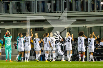 2022-09-28 - Juventus Celebrates After the victory - JUVENTUS WOMEN VS KOGE - UEFA CHAMPIONS LEAGUE WOMEN - SOCCER