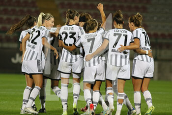 2022-09-28 - celebrate goal Juventus Women - JUVENTUS WOMEN VS KOGE - UEFA CHAMPIONS LEAGUE WOMEN - SOCCER