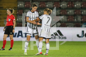 2022-09-28 - Cecilia Salvai and Valentina Cernoia (Juventus Women) - JUVENTUS WOMEN VS KOGE - UEFA CHAMPIONS LEAGUE WOMEN - SOCCER