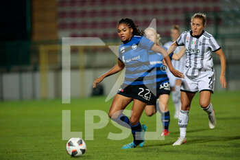 2022-09-28 - Isabella Obaze of HB Koge during the Women’s UEFA Champions League, Preliminary round, Seconda match between Juventus Women and Hb Koge, on 28 September 2022 at Moccagatta stadium in Alessandria, Italy. Photo Nderim Kaceli - JUVENTUS WOMEN VS KOGE - UEFA CHAMPIONS LEAGUE WOMEN - SOCCER